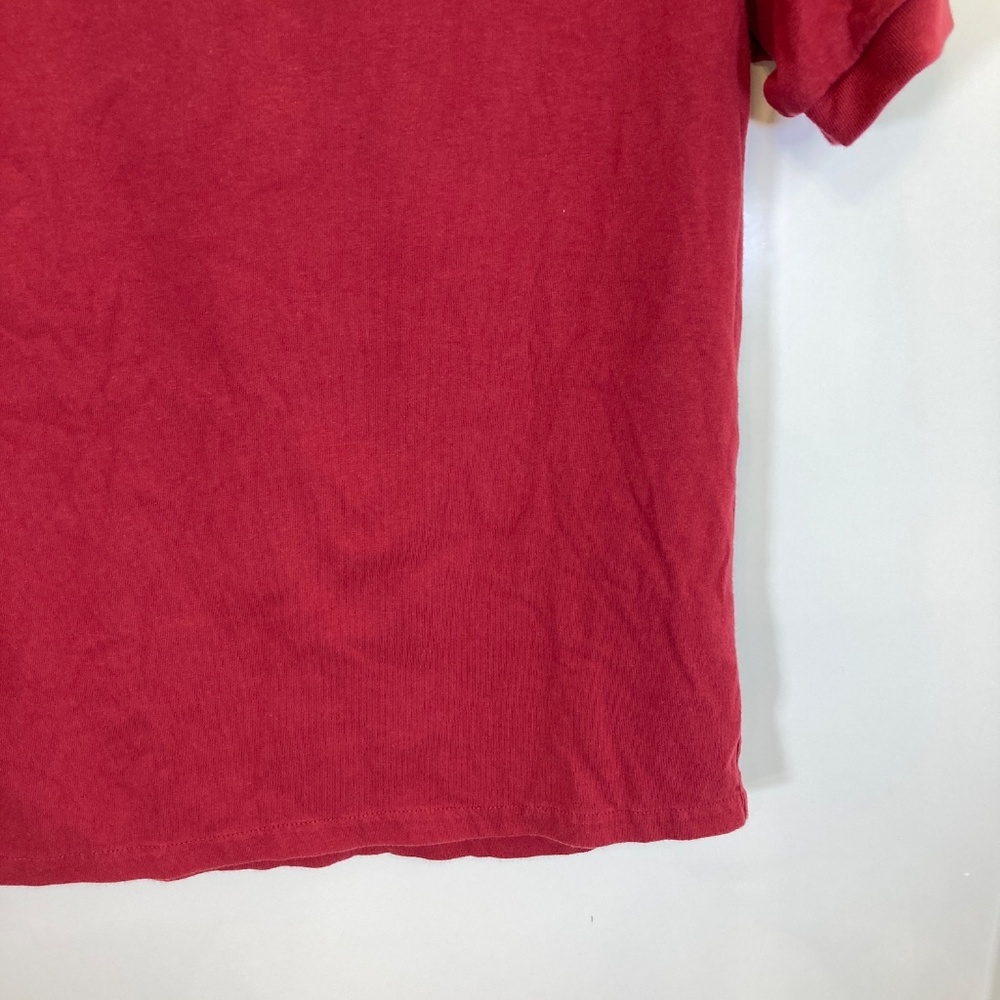 USC Trojans Henley Cardinal Embroidered Youth XL Short Sleeve Shirt - Picture 8 of 15
